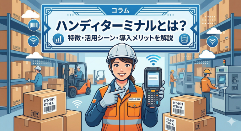 【徹底解説】ハンディターミナルとは？用途・選び方・メリット・注意点まとめ