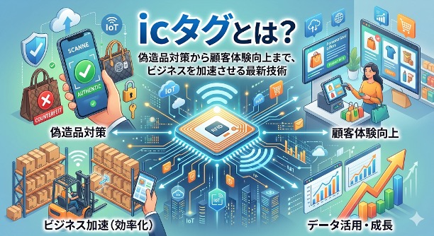 icタグとは？偽造品対策から顧客体験向上まで、ビジネスを加速させる最新技術