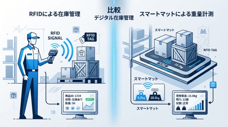RFIDとスマートマットの違いは？仕組みや選び方を徹底解説
