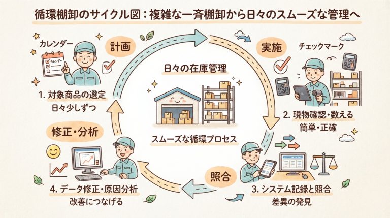 棚卸を自動化する方法は？コストと特徴で選ぶ比較表と導入ステップ