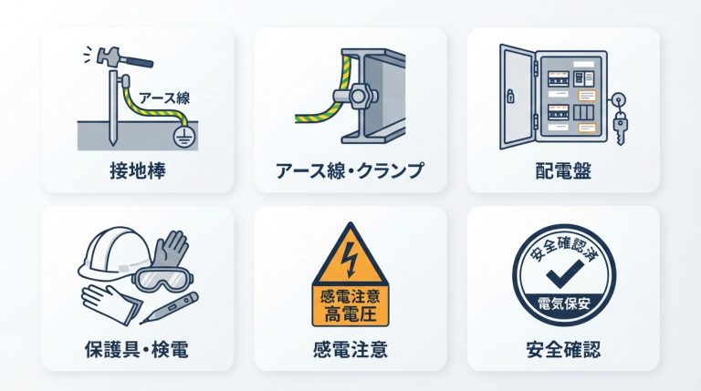 d種接地工事とは？目的・施工方法・注意点をわかりやすく解説
